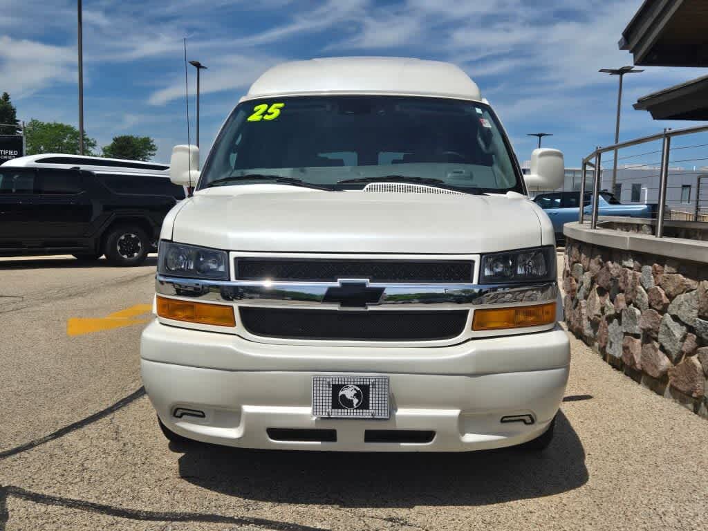 2025 Chevrolet Express Cargo — rear three-quarter view