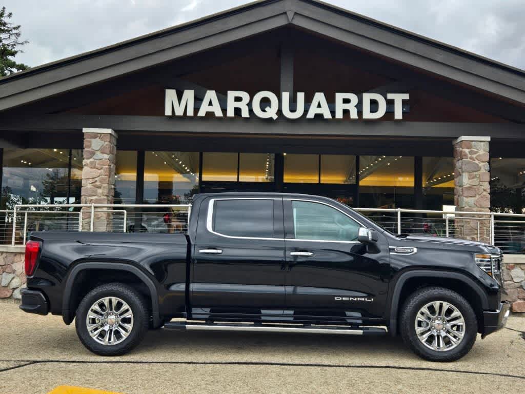 2026 GMC Sierra 1500 Denali in Onyx Black — front three-quarter view